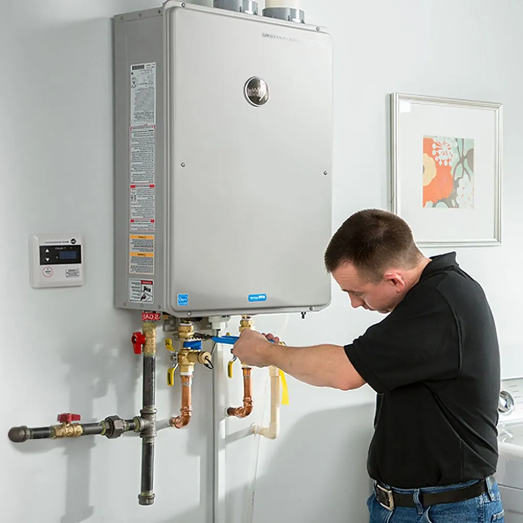 tankless water heater repair in Prague, OK